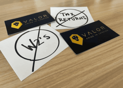 Valor Lending Group Has Your Bank Statement Loans Ready!