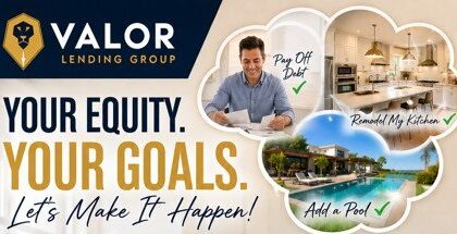 New HELOC and 2nd Mortgage Loans | Valor Lending Group
